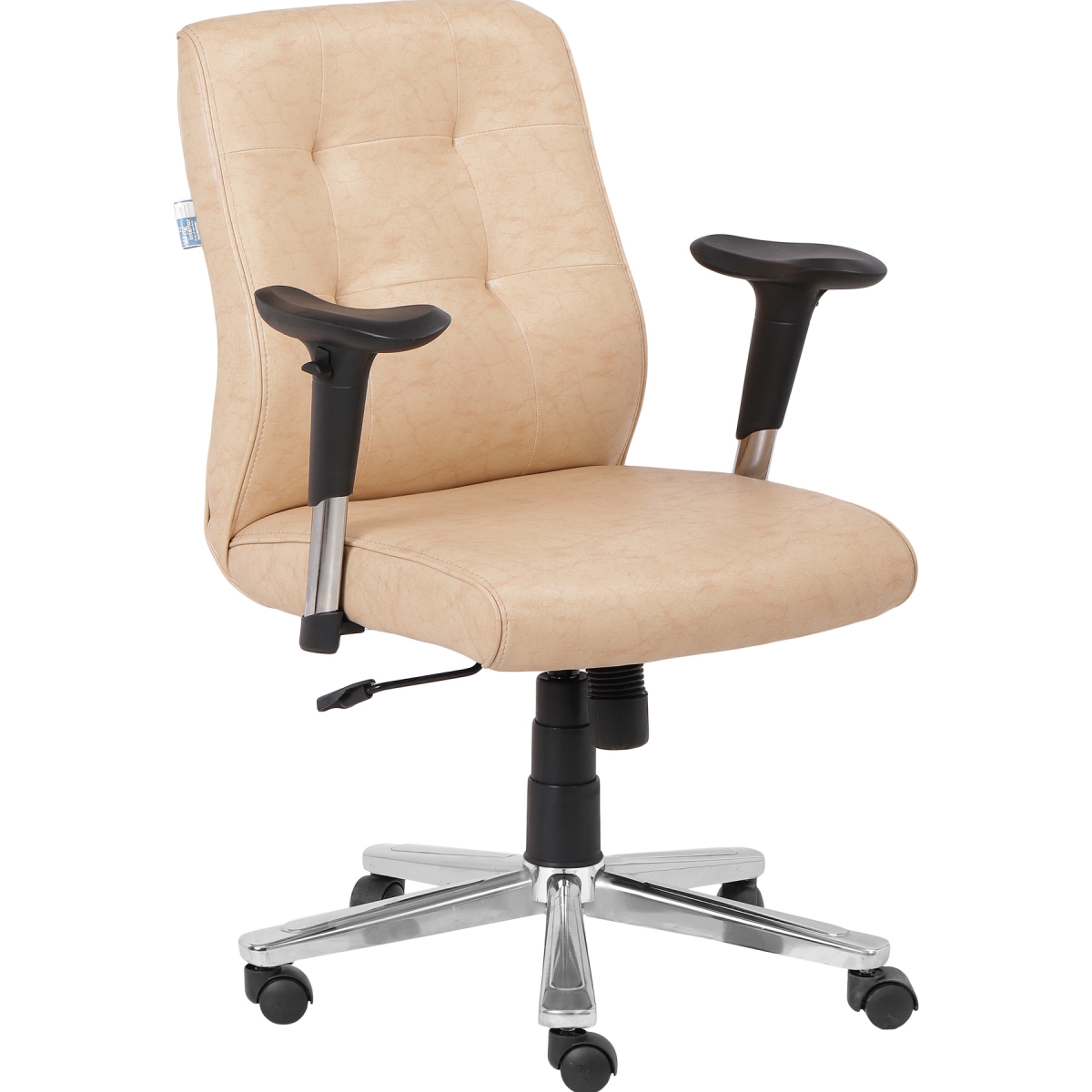 ML-1323-Mid Back Executive Office Chair With T-Shape Armrest - Image 4