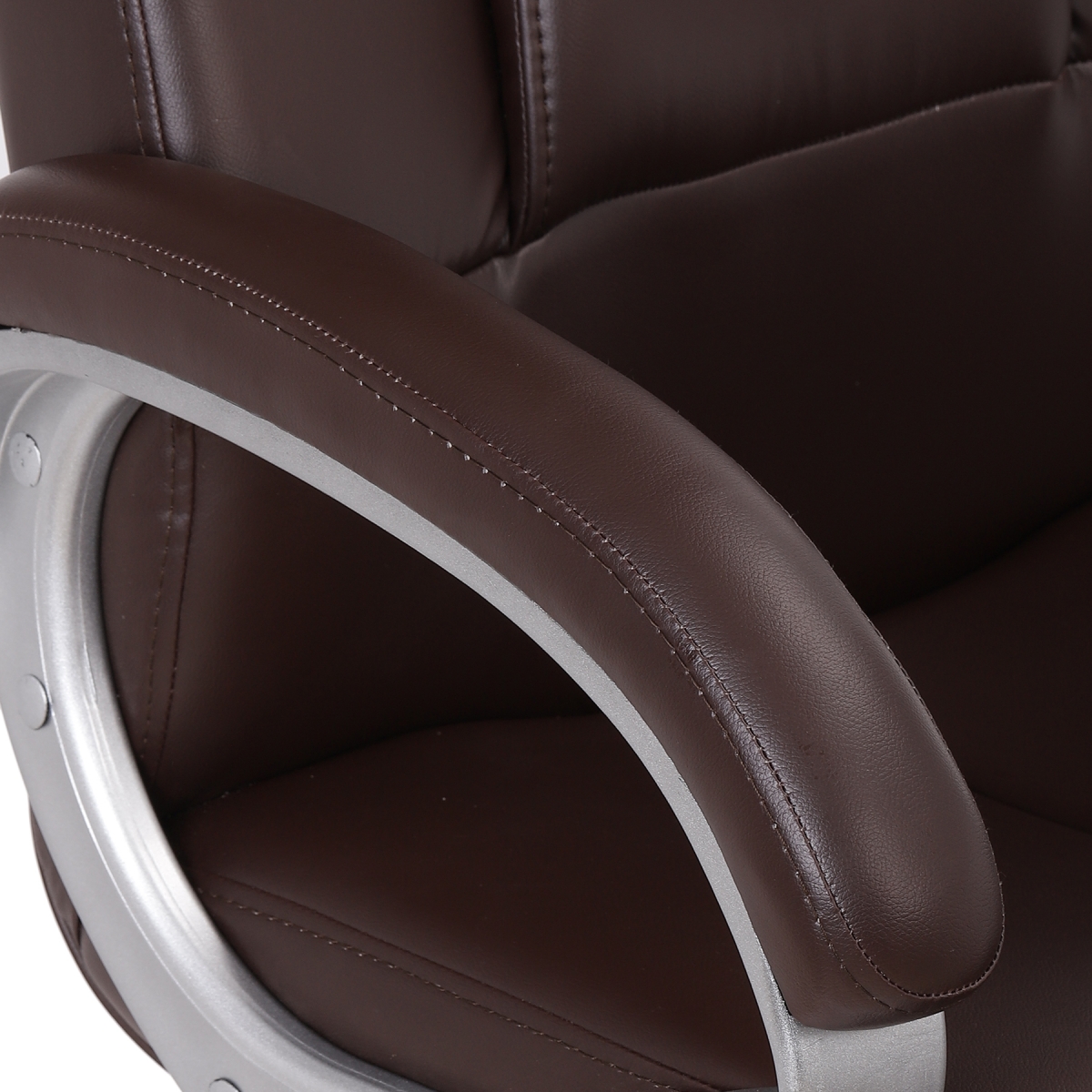 ML-1330 EXECUTIVE OFFICE CHAIR IN BROWN - Image 6
