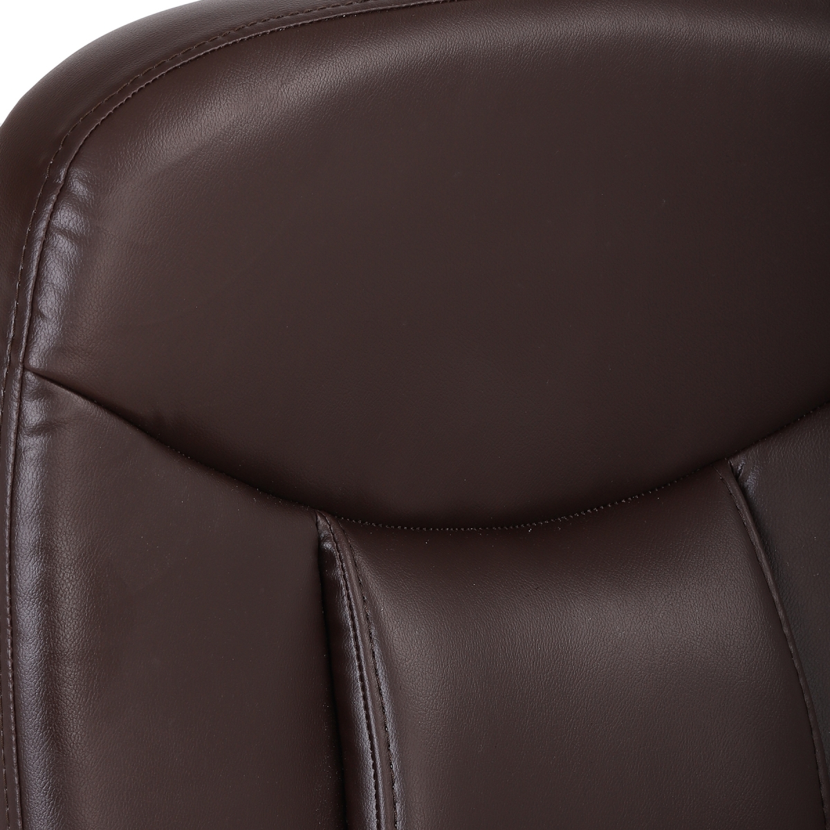 ML -1331-Executive Office Chair Brown Leather Synthetic - Image 5
