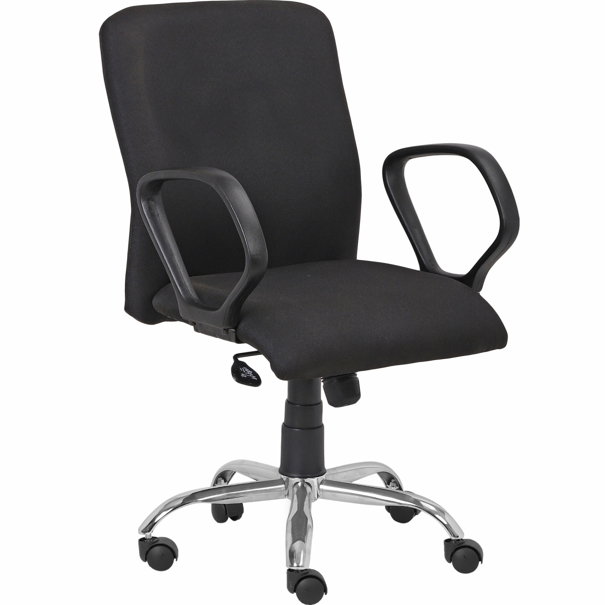 ML-1338 FABRIC VISITOR CHAIR IN BLACK - Image 2
