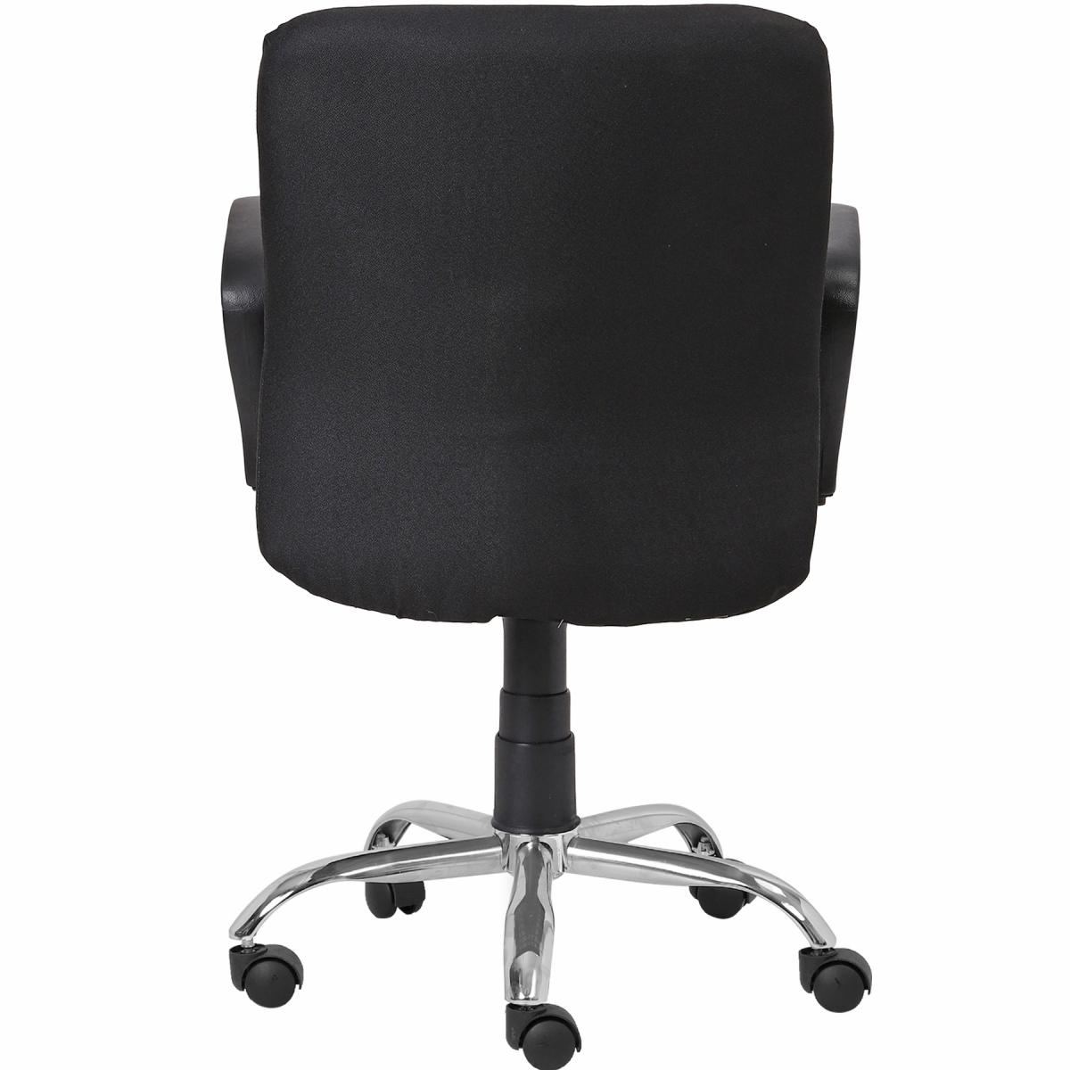 ML-1338 FABRIC VISITOR CHAIR IN BLACK - Image 3