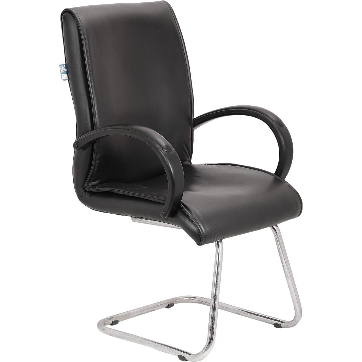 ML-1124-LEATHERETTE MID BACK VISITOR CHAIR - Image 2