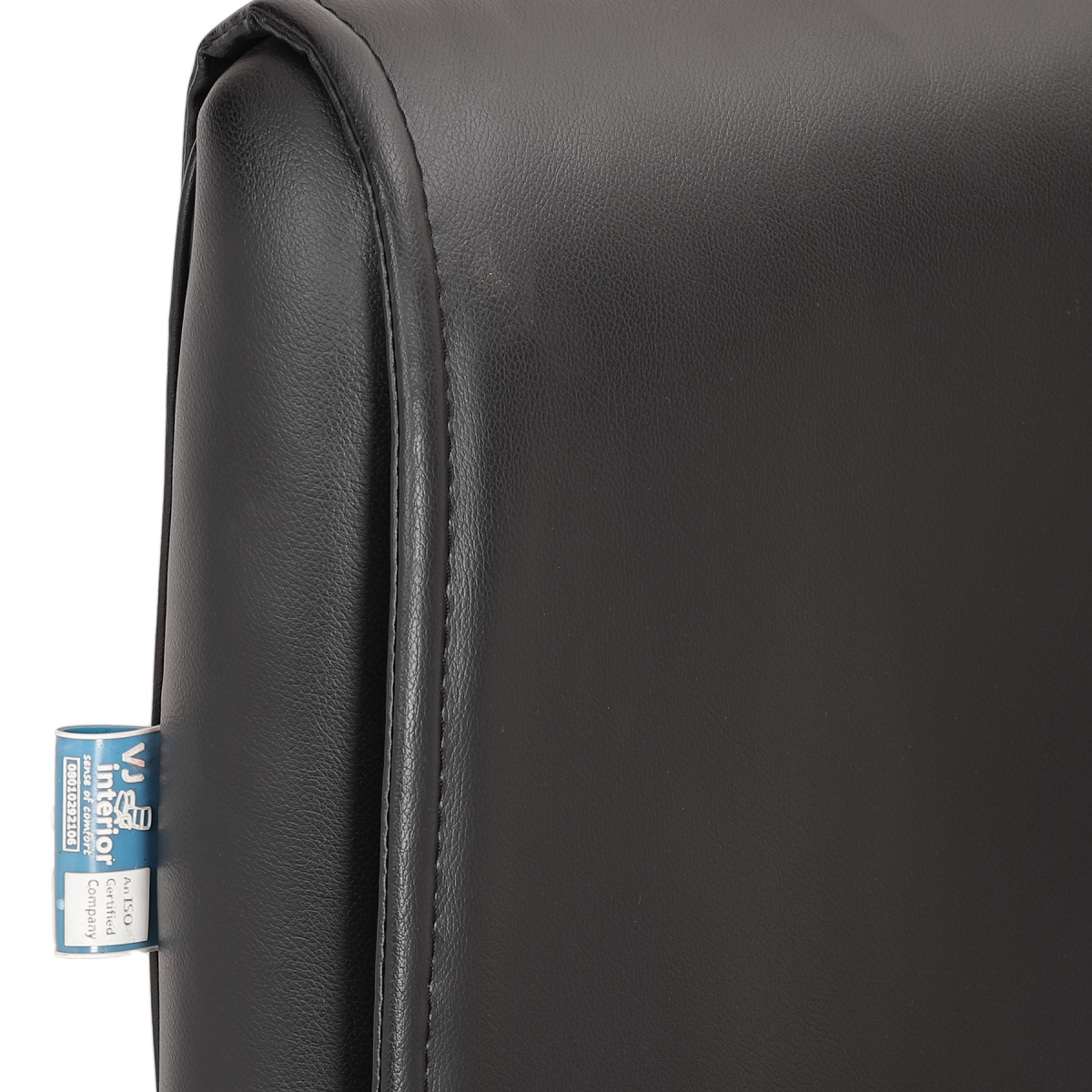 ML-1124-LEATHERETTE MID BACK VISITOR CHAIR - Image 4