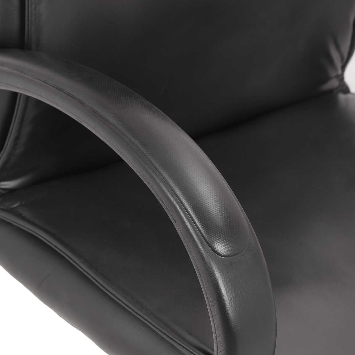 ML-1124-LEATHERETTE MID BACK VISITOR CHAIR - Image 5