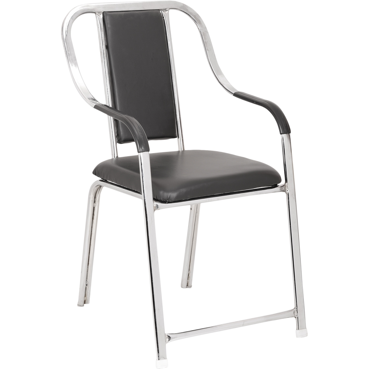 ML-1112 LEATHERETTE OFFICE CHAIR IN BLACK COLOR - Image 2