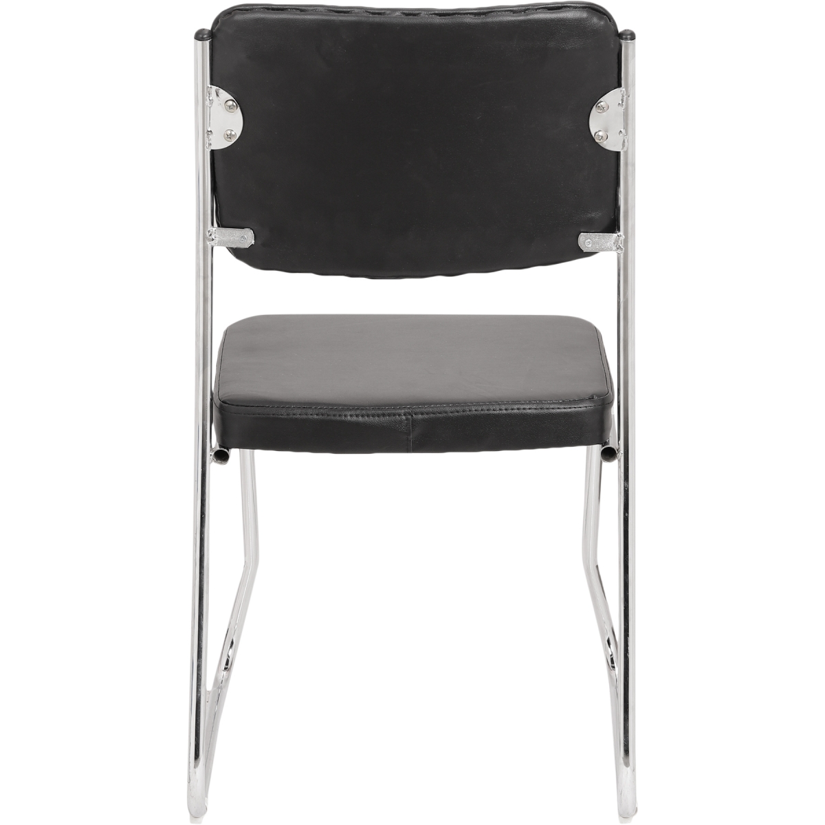 ML-1111 LEATHERETTE OFFICE CHAIR IN BLACK COLOR - Image 3