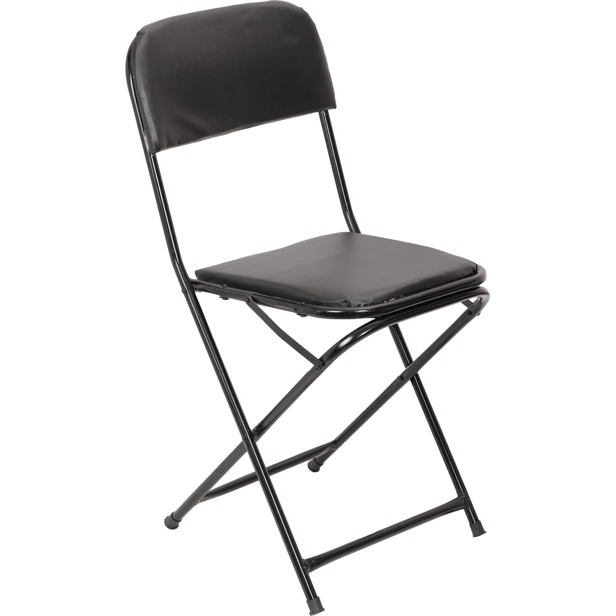 ML-1110 FOLDABLE LOW BACK CHAIR IN BLACK - Image 2