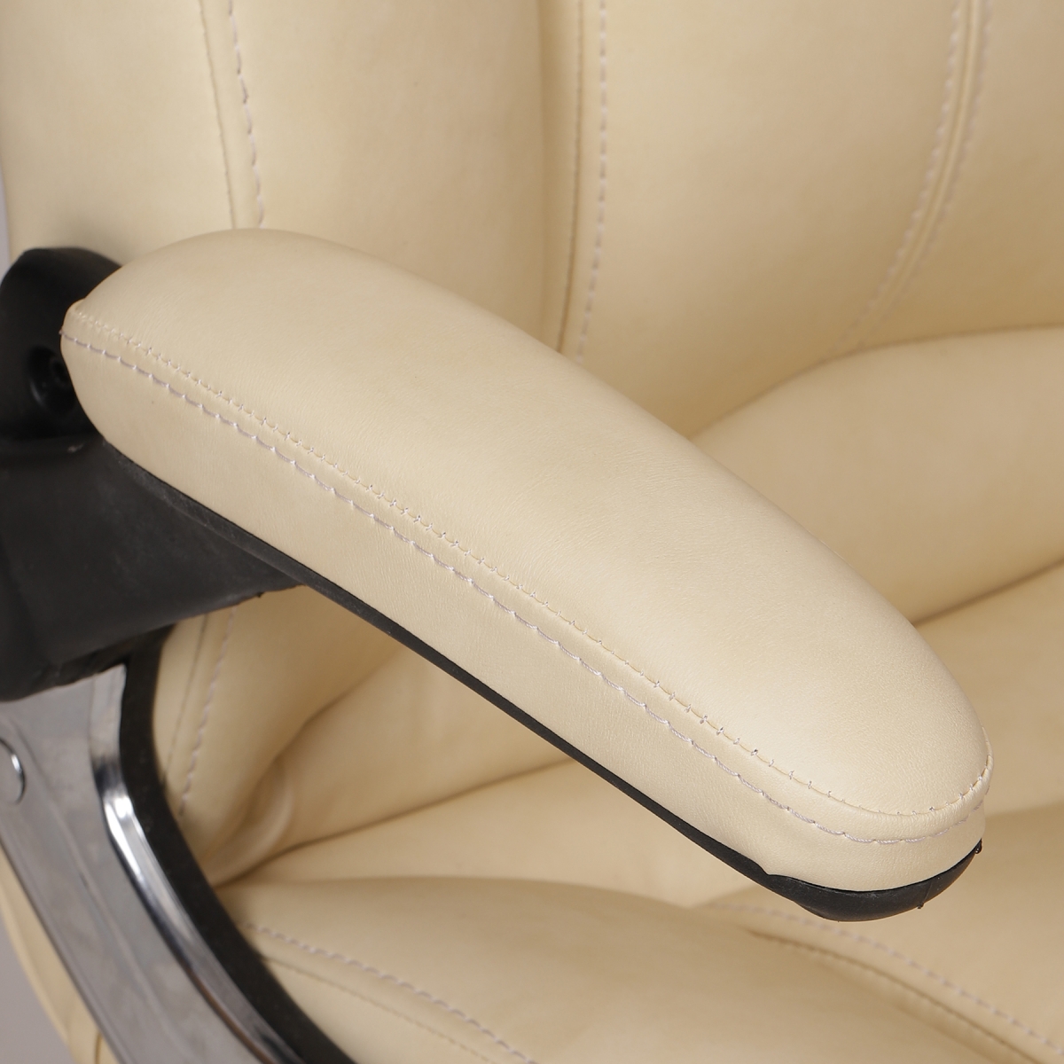 ML-1216-Mid Back Executive Office Chair With Adjustable Arm - Image 6
