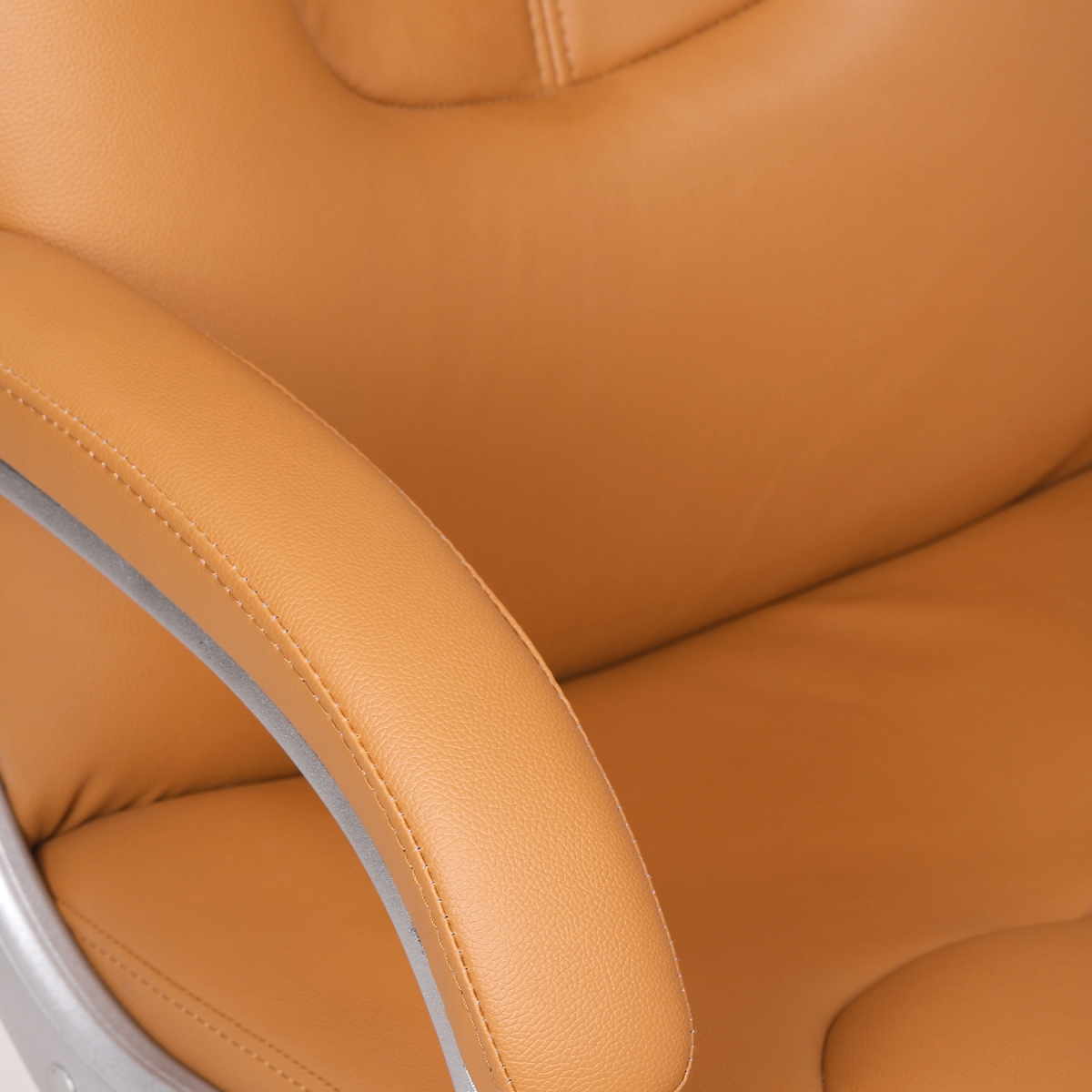 ML-1240-Leather High Back Executive Chair In Tan Color - Image 4