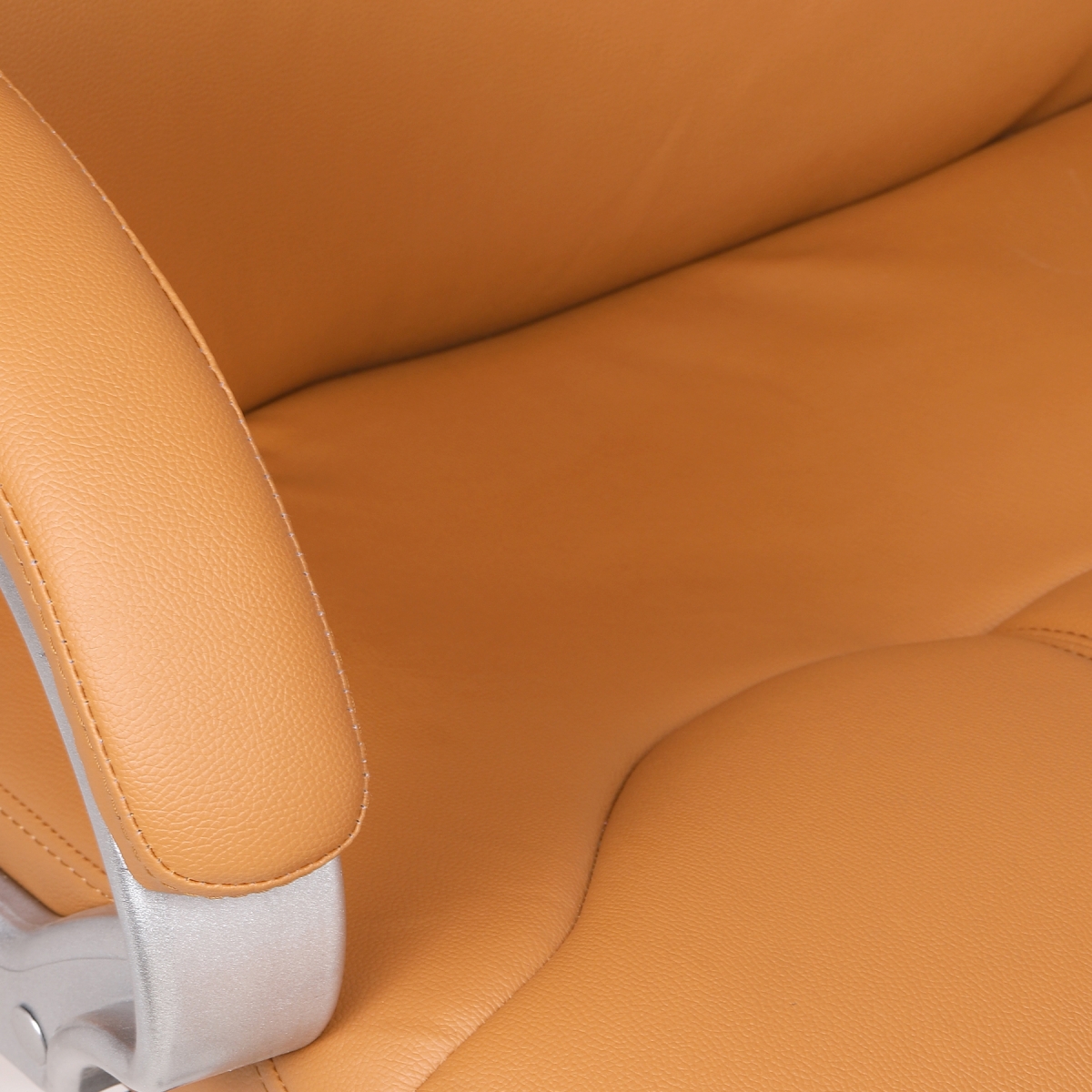ML-1240-Leather High Back Executive Chair In Tan Color - Image 5
