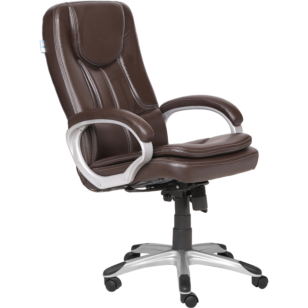 ML-1249-High Back Leather Executive Office Chair In Brown Color - Image 4