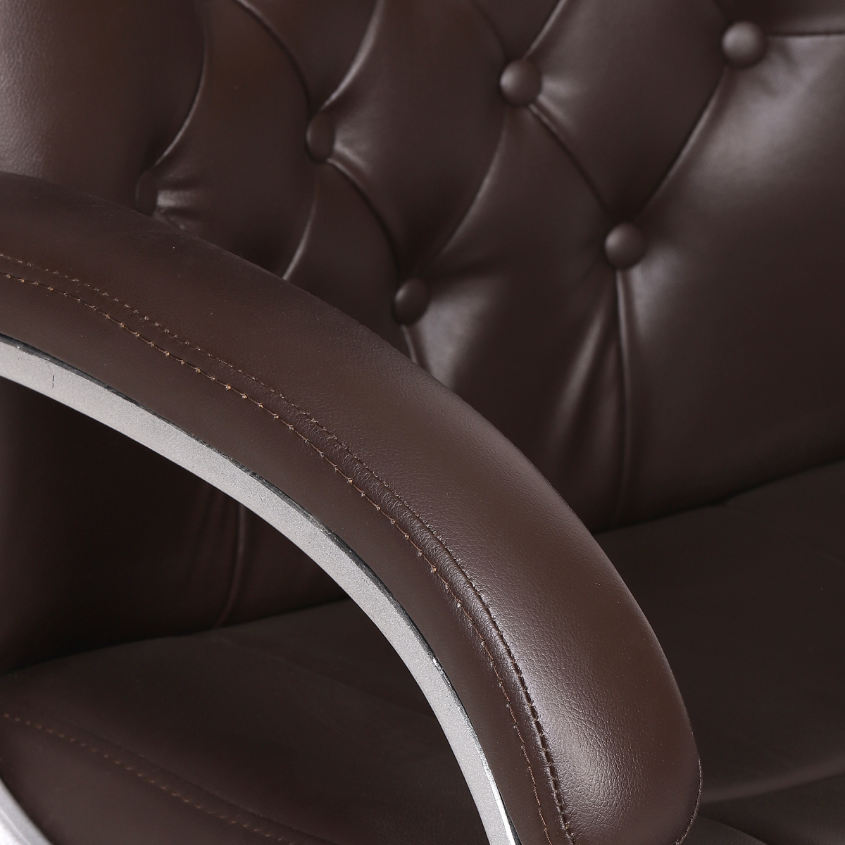ML-1252 EXECUTIVE OFFICE CHAIR IN BROWN COLOR - Image 5