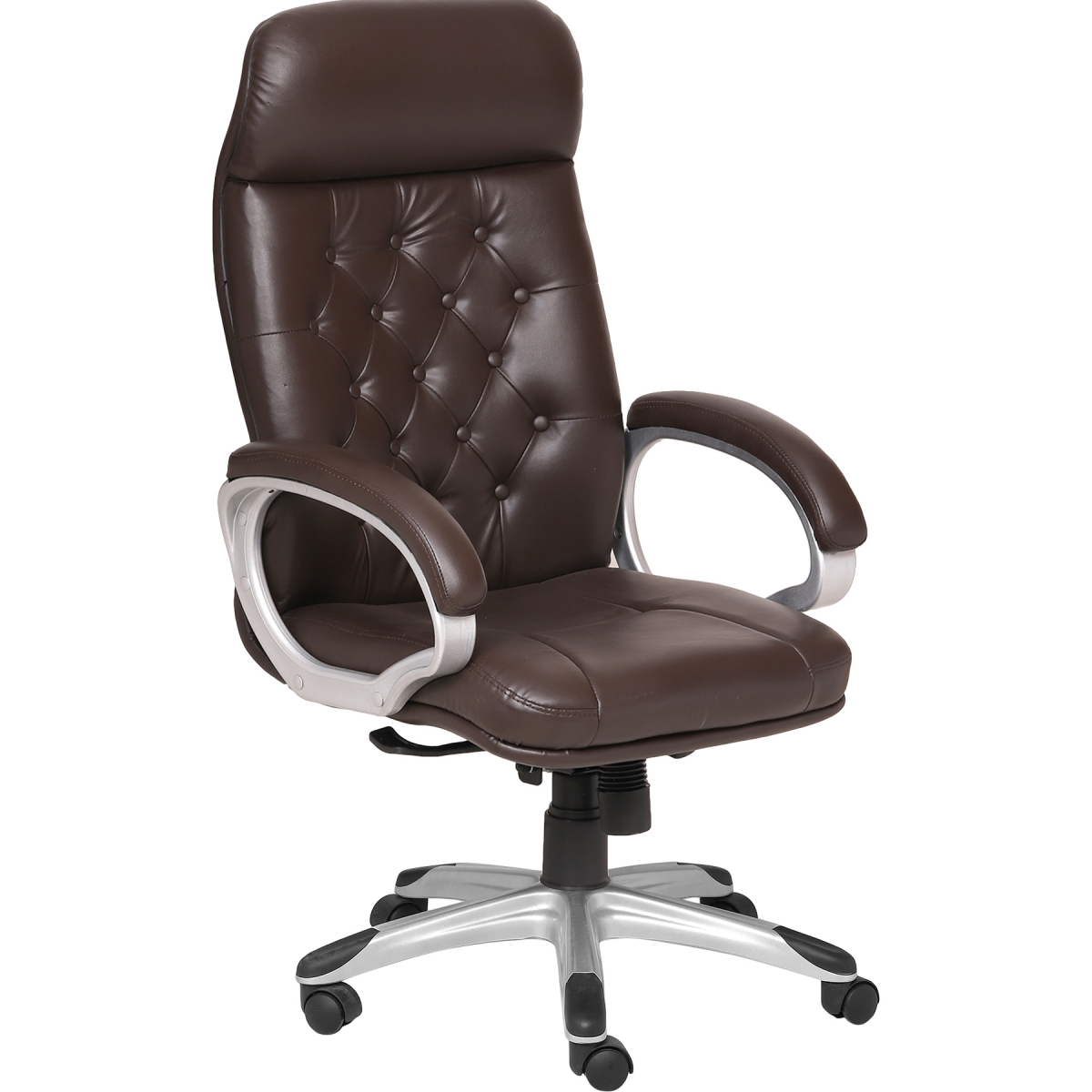 ML-1253 Synthetic leather Brown HB Office Executive Chair - Image 2