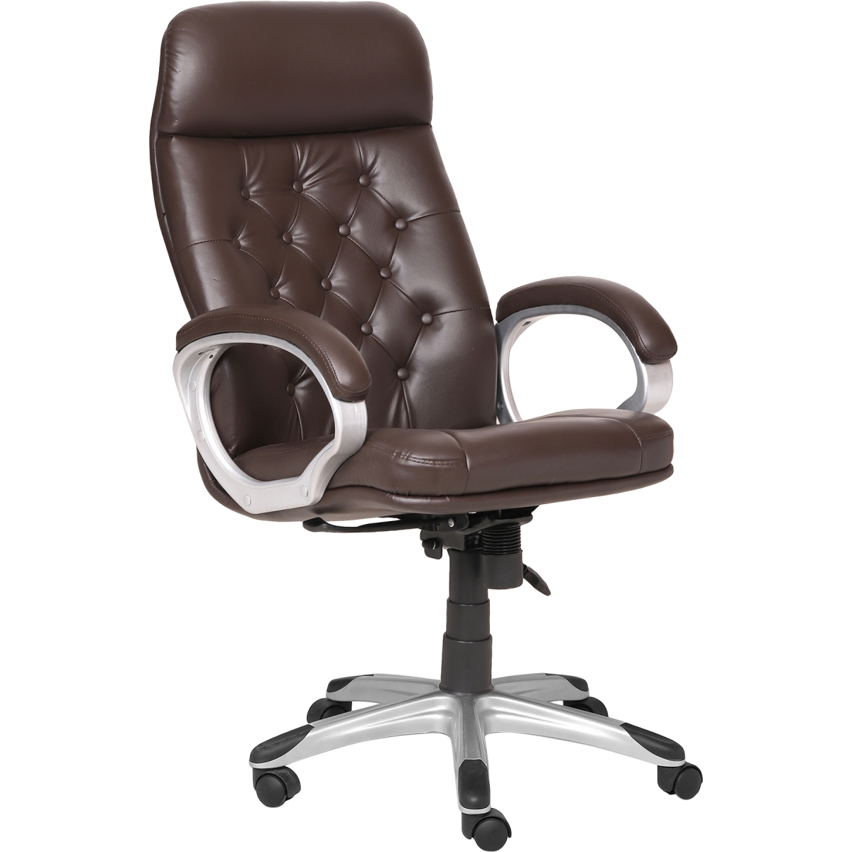 ML-1253 Synthetic leather Brown HB Office Executive Chair - Image 4