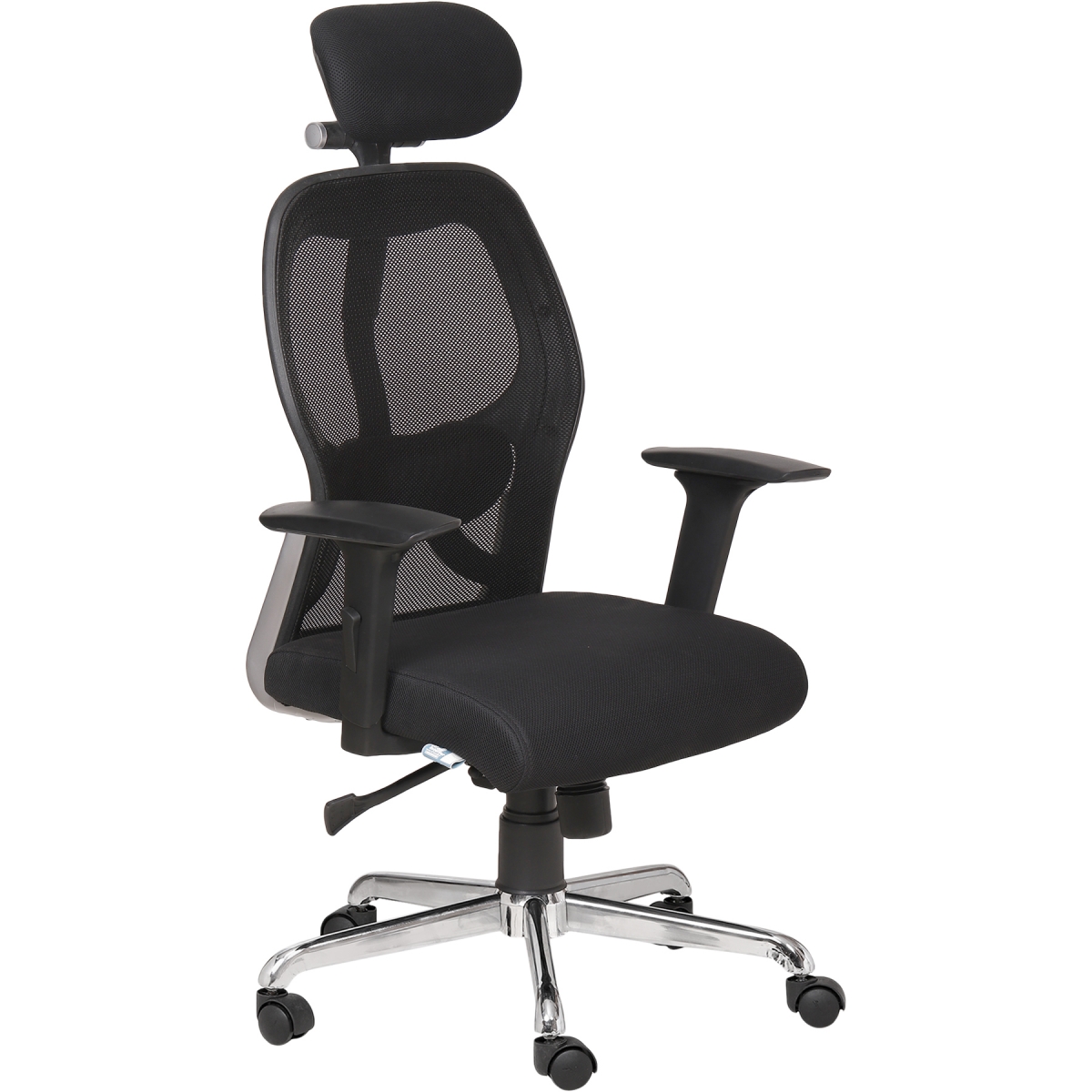ML-1276-Mesh Executive High Back Chair In Black Color - Image 2