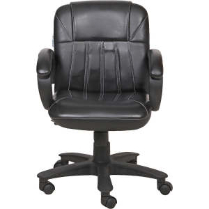 ML-1288 LOW BACK VISITOR OFFICE CHAIR IN BLACK
