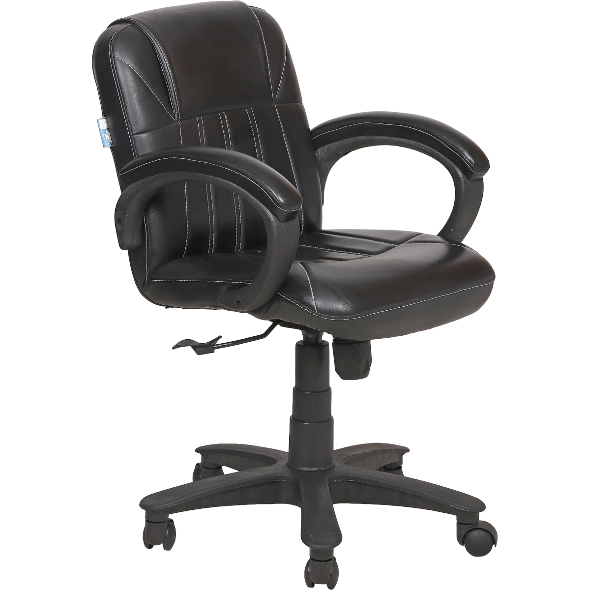 ML-1288 LOW BACK VISITOR OFFICE CHAIR IN BLACK - Image 4