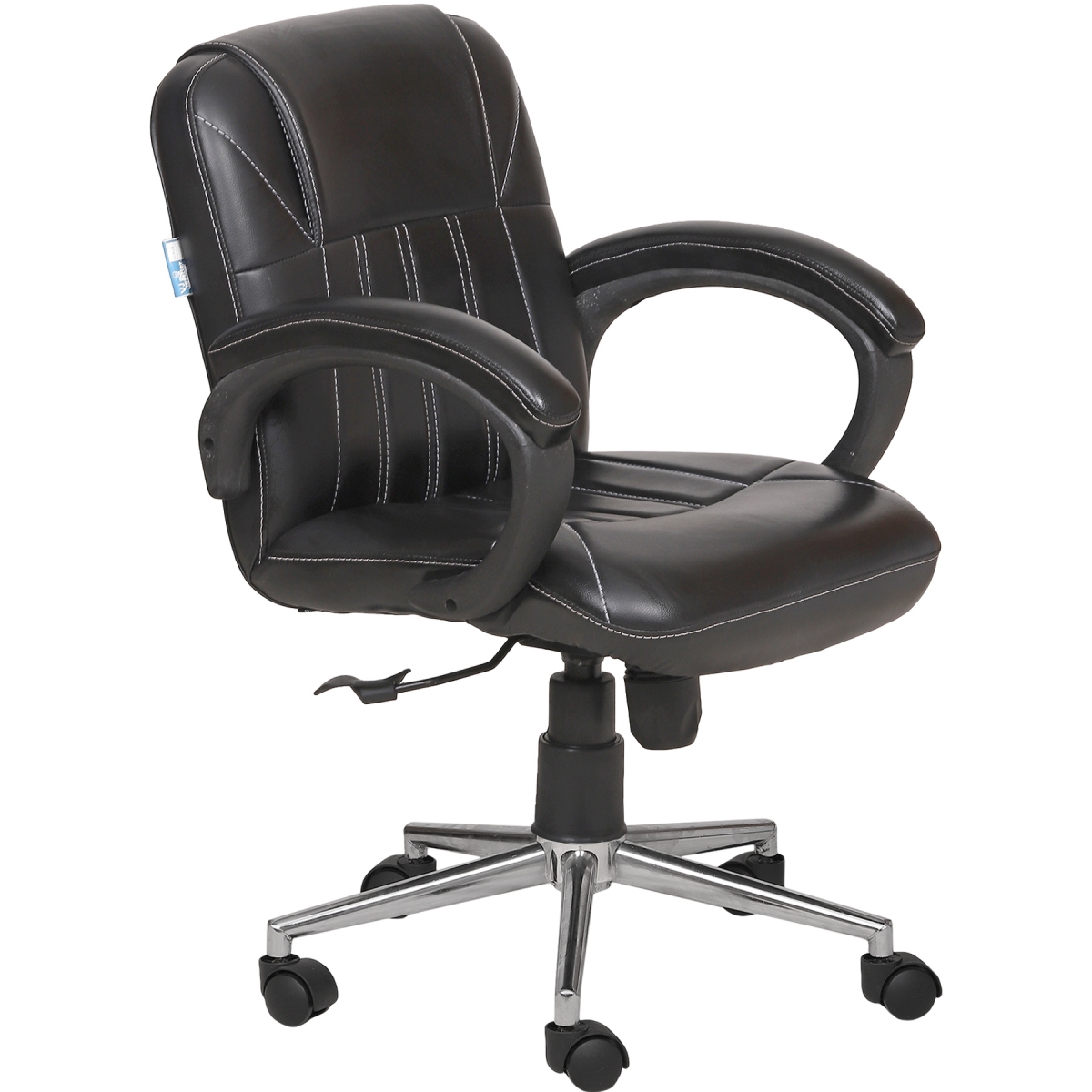 ML-1289 LOW BACK VISITOR OFFICE CHAIR IN BLACK - Image 2