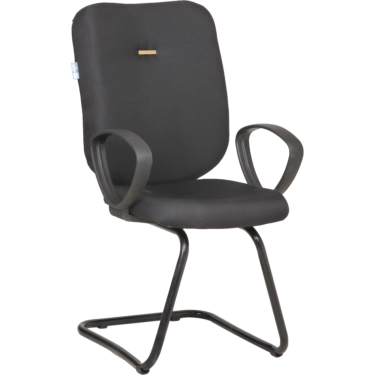 ML-1290-MEDIUM BACK VISITOR OFFICE CHAIR IN BLACK - Image 2