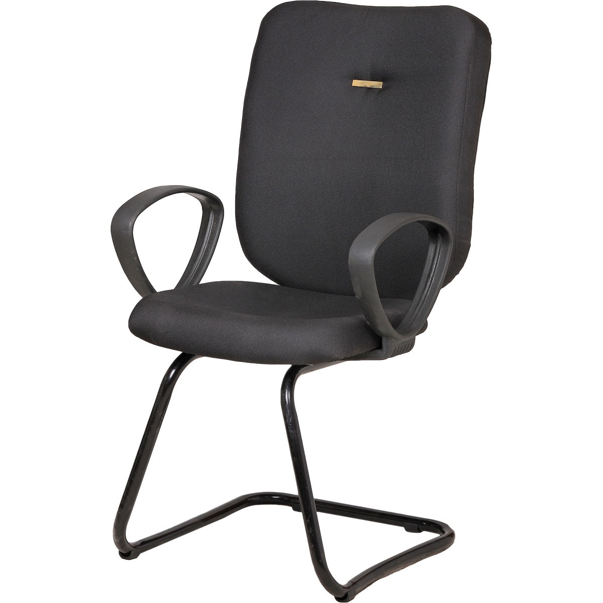 ML-1290-MEDIUM BACK VISITOR OFFICE CHAIR IN BLACK - Image 3