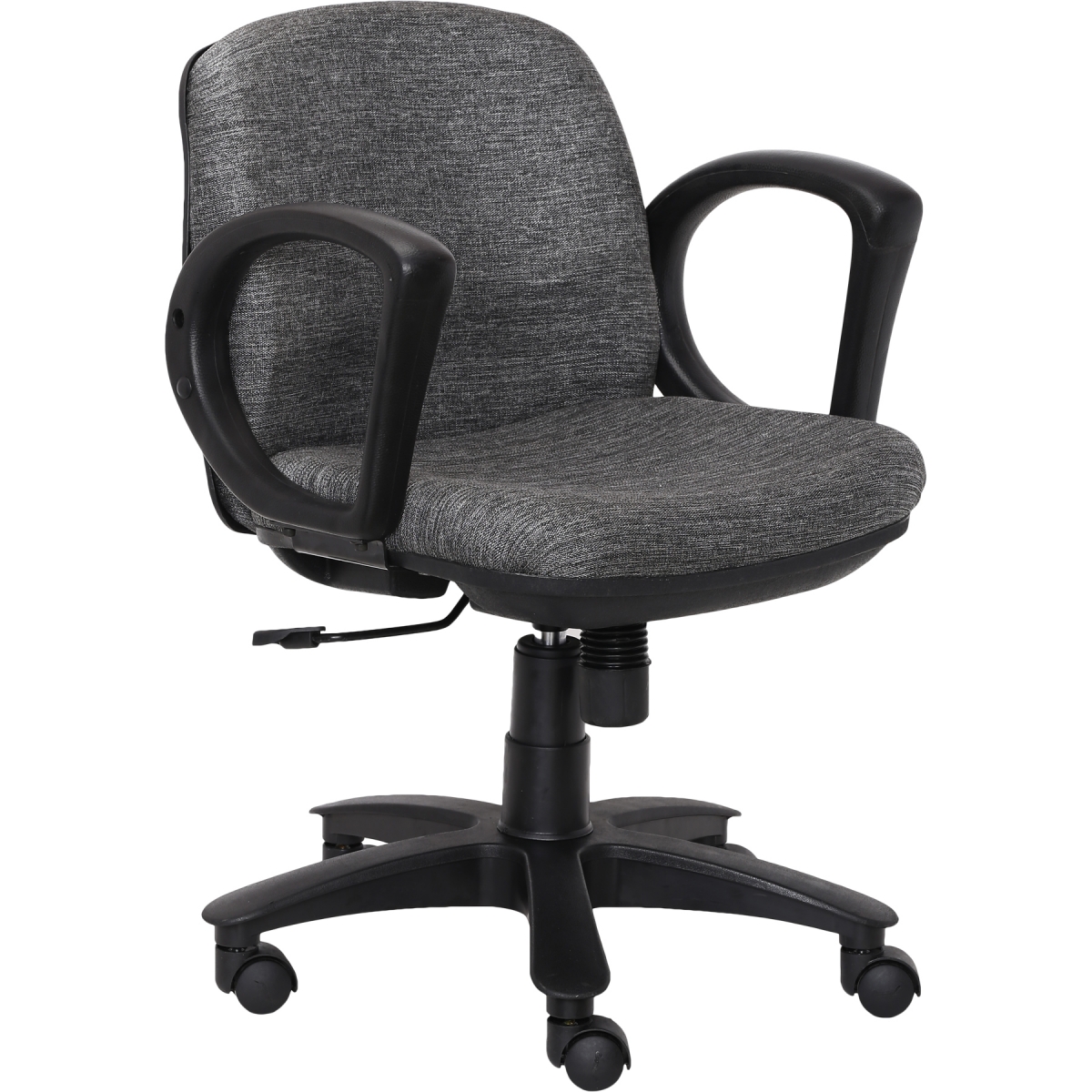 ML-1051 REVOLVING COMPUTER CHAIR IN GRAY COLOR - Image 4