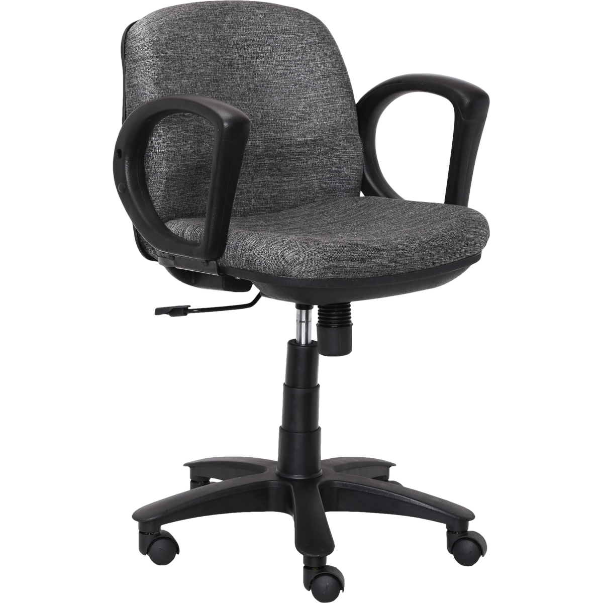 ML-1051 REVOLVING COMPUTER CHAIR IN GRAY COLOR - Image 6