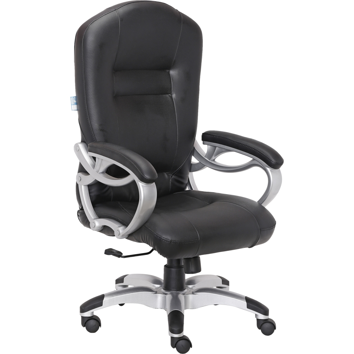 ML-1060 LEATHERETTE CEO HIGH BACK OFFICE CHAIR IN BLACK COLOR - Image 2