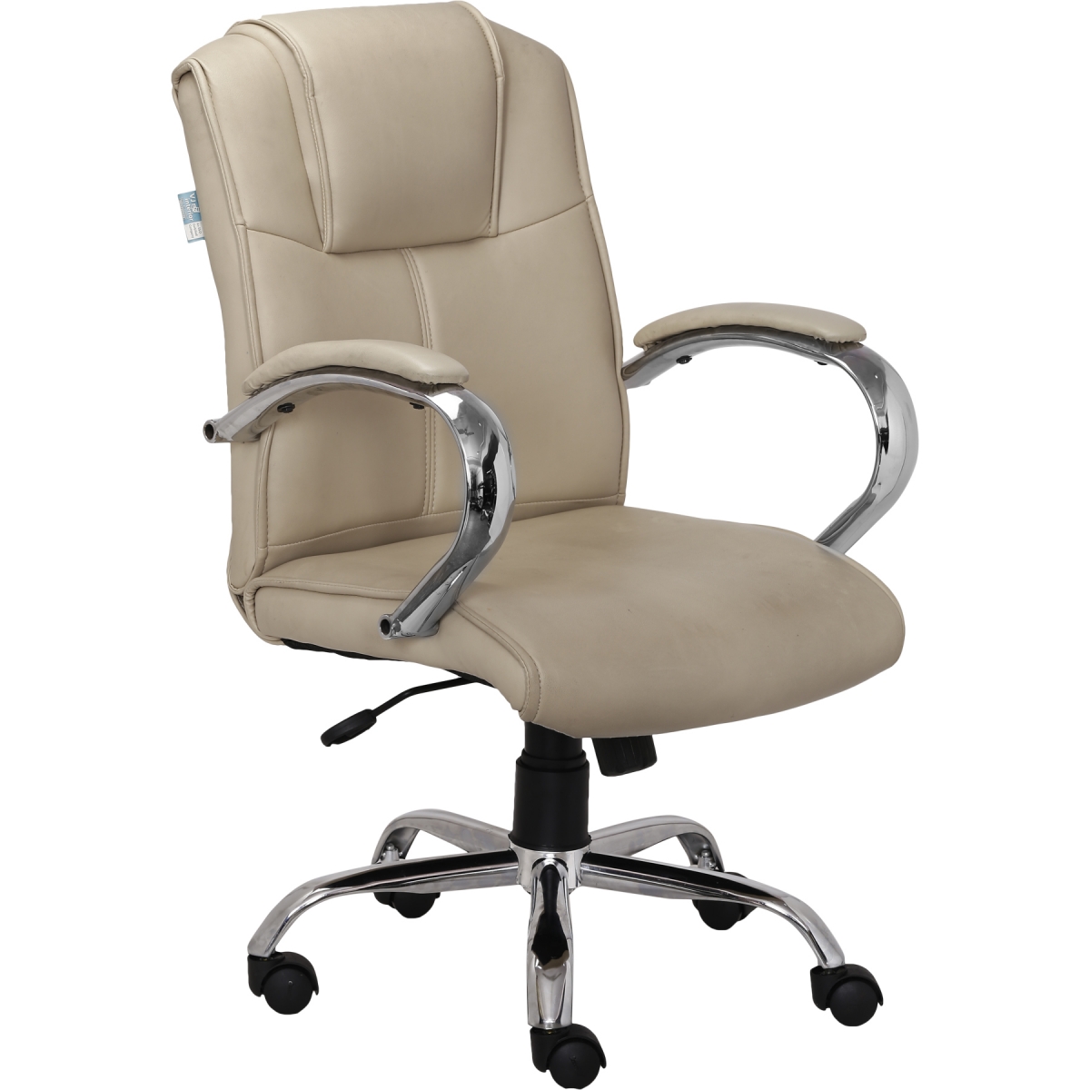 ML-1068-MEDIUM BACK EXECUTIVE CHAIR IN BEIGE COLOR - Image 2