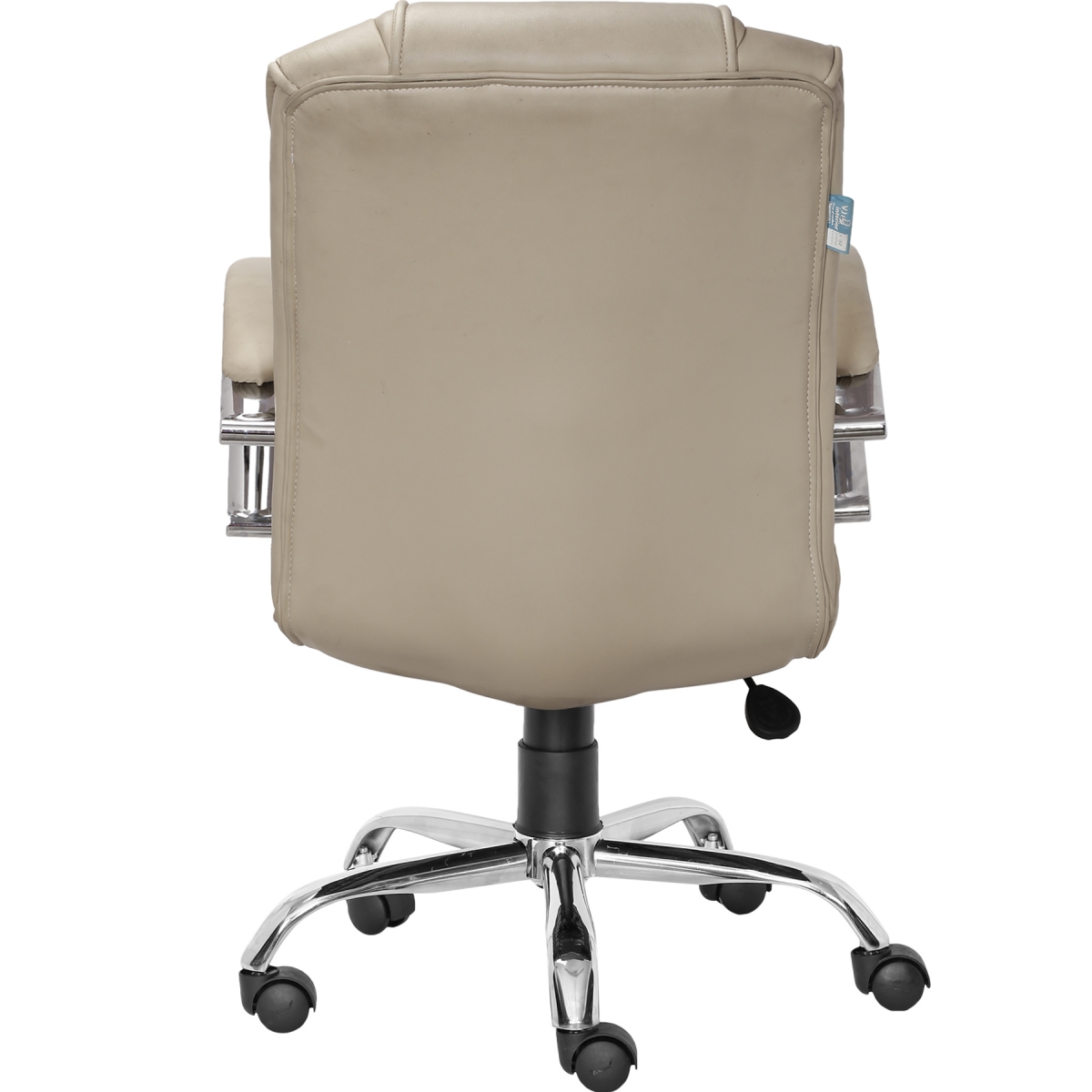 ML-1068-MEDIUM BACK EXECUTIVE CHAIR IN BEIGE COLOR - Image 3