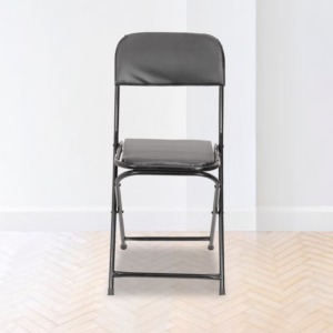 ML-1110 FOLDABLE LOW BACK CHAIR IN BLACK