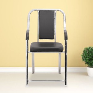 ML-1112 LEATHERETTE OFFICE CHAIR IN BLACK COLOR