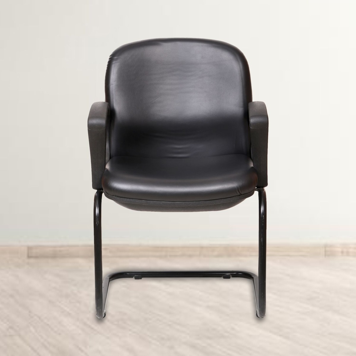 ML-1207 LOW BACK VISITOR OFFICE CHAIR IN BLACK