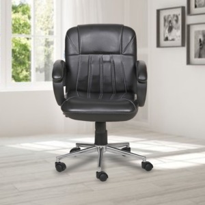 ML-1289 LOW BACK VISITOR OFFICE CHAIR IN BLACK