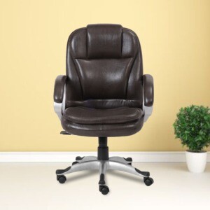 ML-1318 EXECUTIVE OFFICE CHAIR IN BROWN