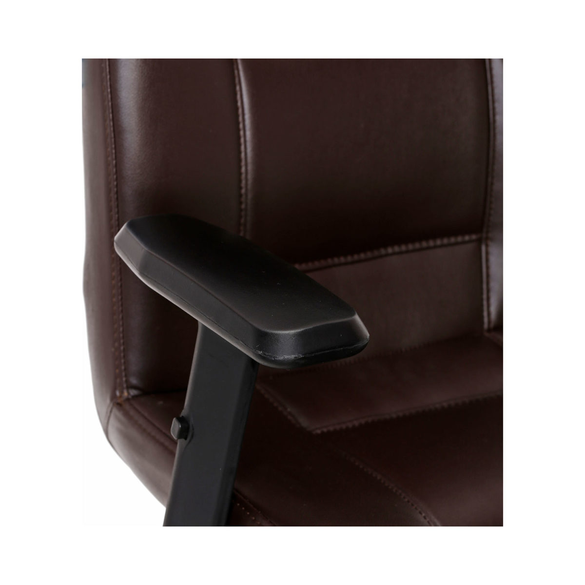 ML-1016-Mid Back Leatherette Office Chair In Brown Color - Image 6