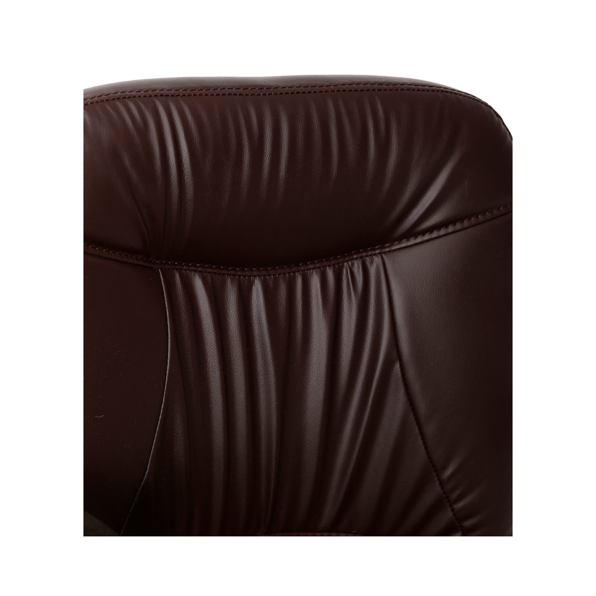 ML-1017 OFFICE VISITOR CHAIR IN BROWN COLOR - Image 5