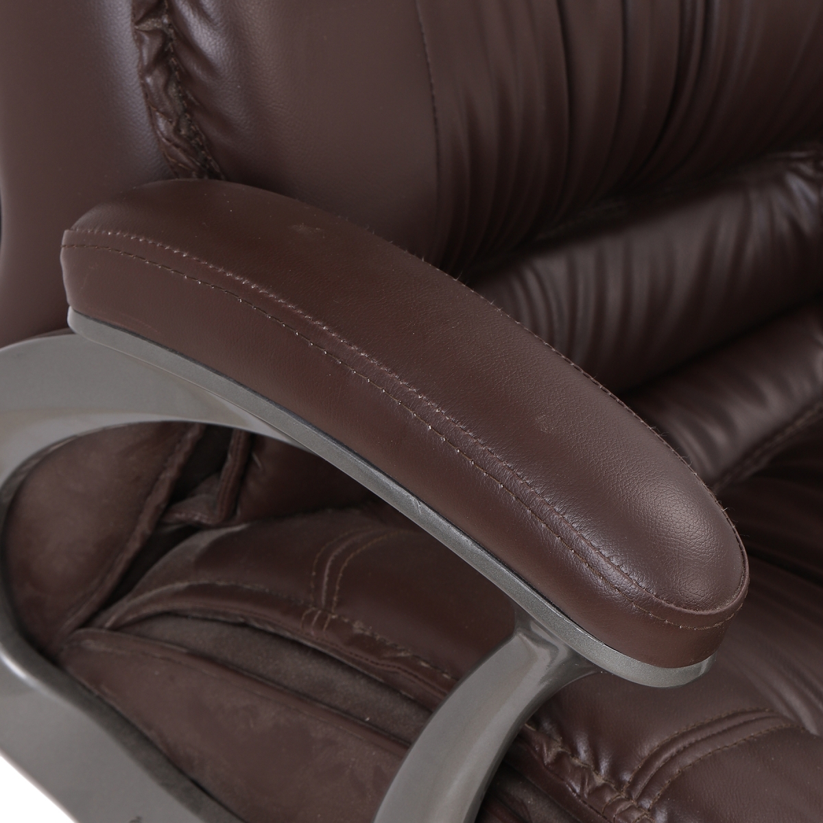 ML-1310-Designer Mid Back Full Brown Executive Office Chair - Image 6