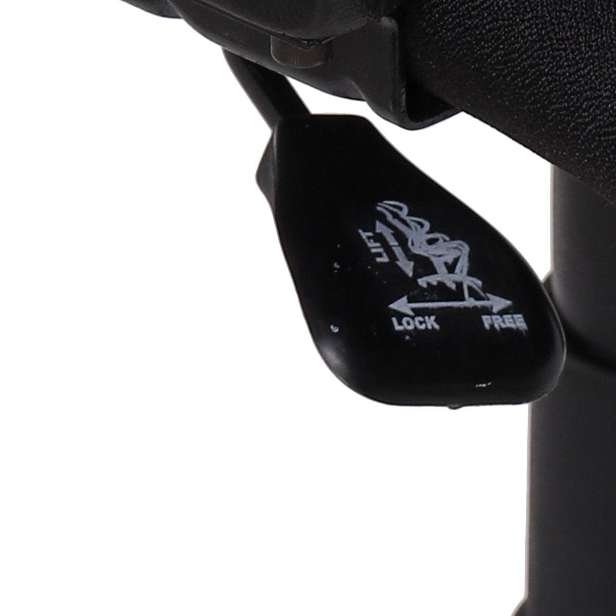 ML-1338 FABRIC VISITOR CHAIR IN BLACK - Image 4