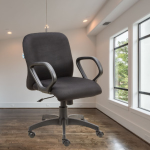 ML-1402-Adjustable Low Back Padded Mesh Fabric Office Chair