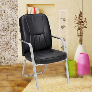 ML-1447-Synthetic Leather Non Movable Visitor Office Chair