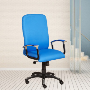 ML-1662-Executive Office Chair In Blue Color
