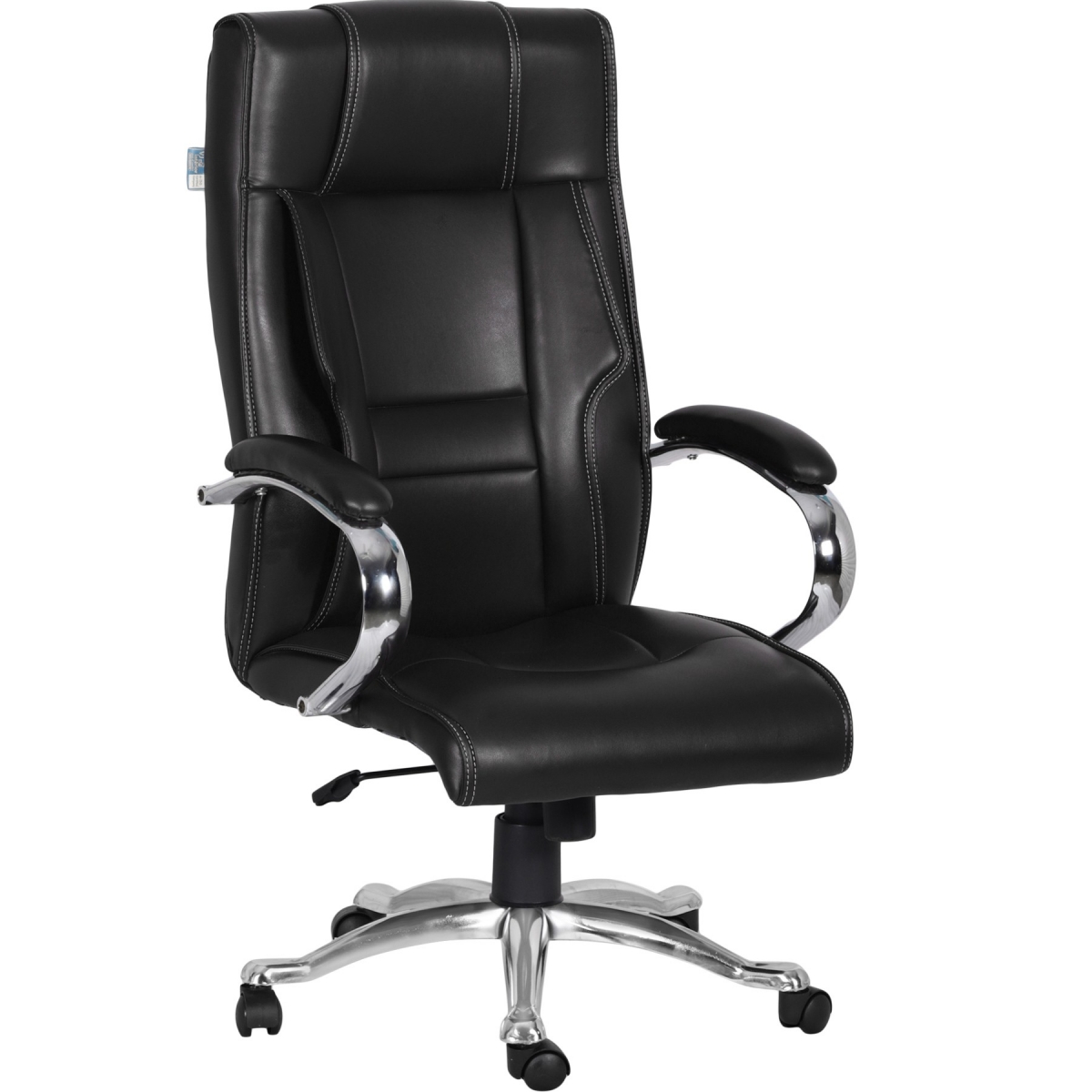 ML-1519-High Back Brown Leather Executive Office Chair - Image 4