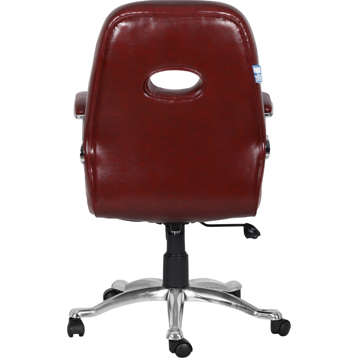 ML-1509 Shining Brown Leatherette Senior Executive Revolving Chair - Image 3