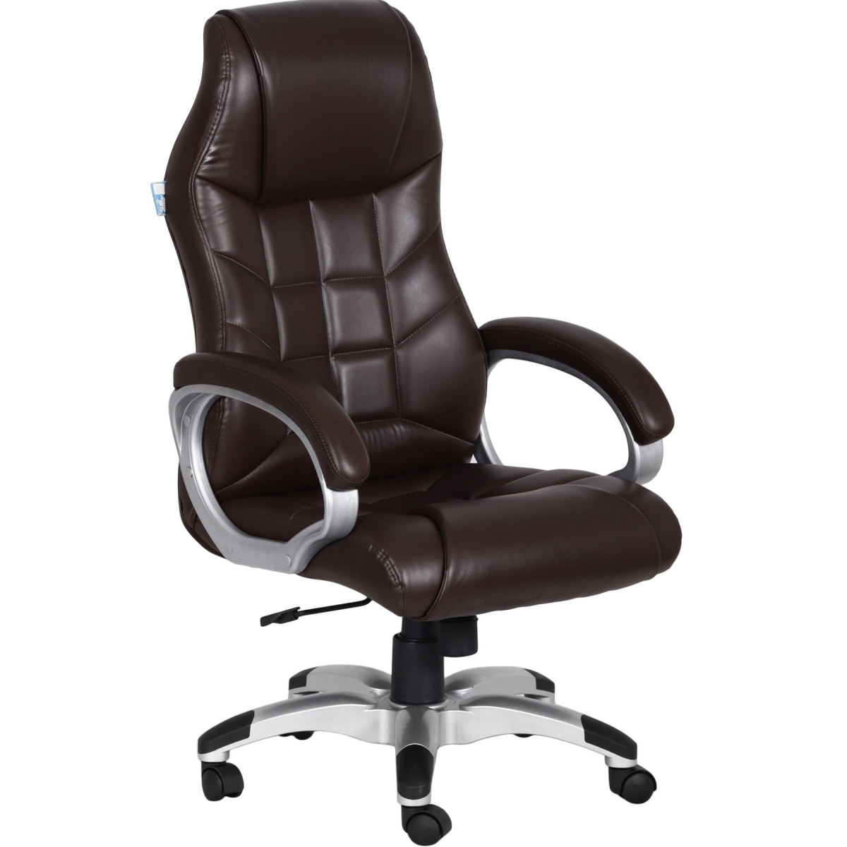 ML-1515-HB Revolving Leather Executive Chair In Brown Color - Image 3