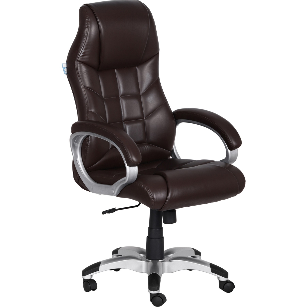 ML-1515-HB Revolving Leather Executive Chair In Brown Color - Image 6
