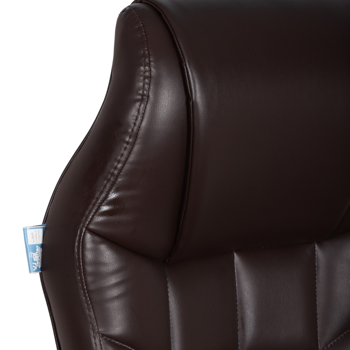 ML-1515-HB Revolving Leather Executive Chair In Brown Color - Image 7