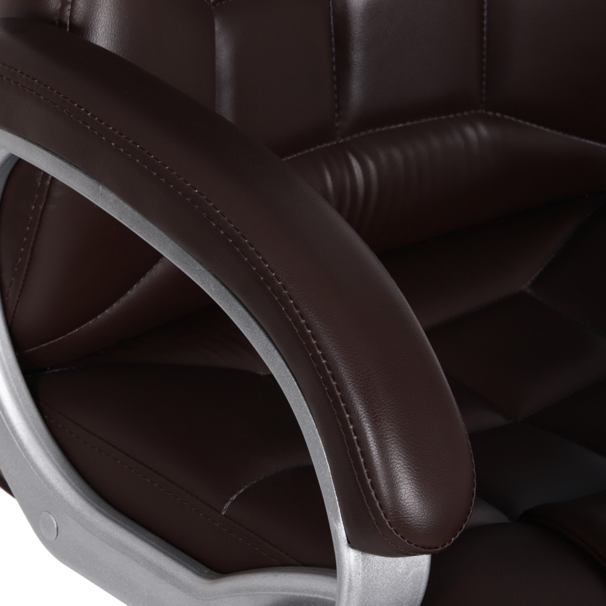 ML-1515-HB Revolving Leather Executive Chair In Brown Color - Image 8