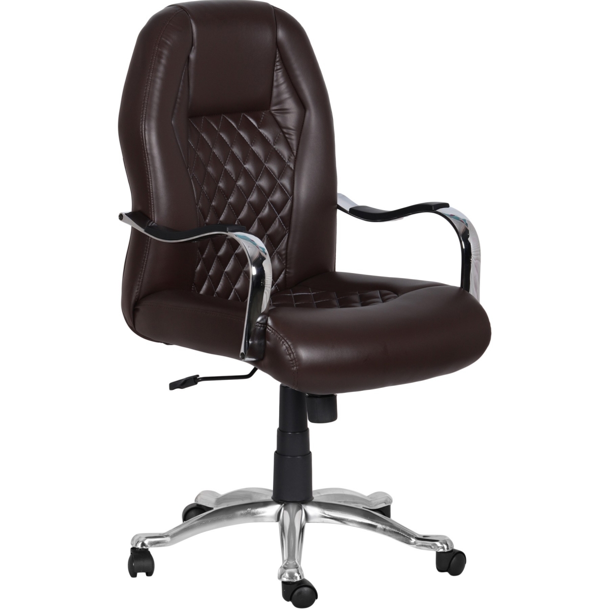 ML-1516-Directors HB Brown Leather Office Chair - Image 7