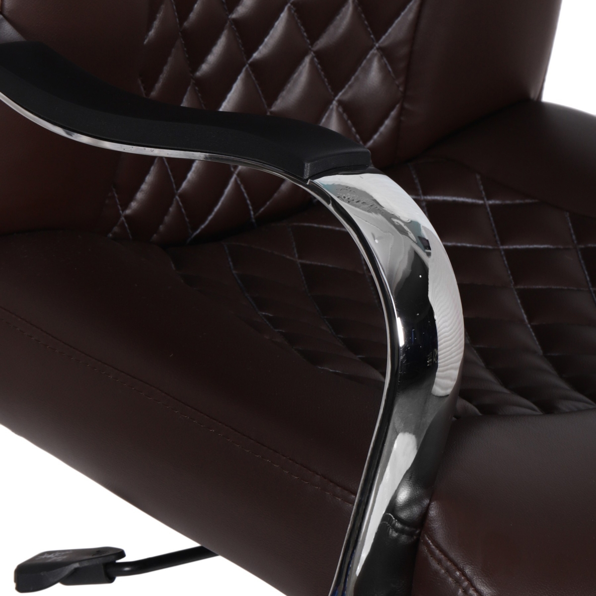 ML-1516-Directors HB Brown Leather Office Chair - Image 9