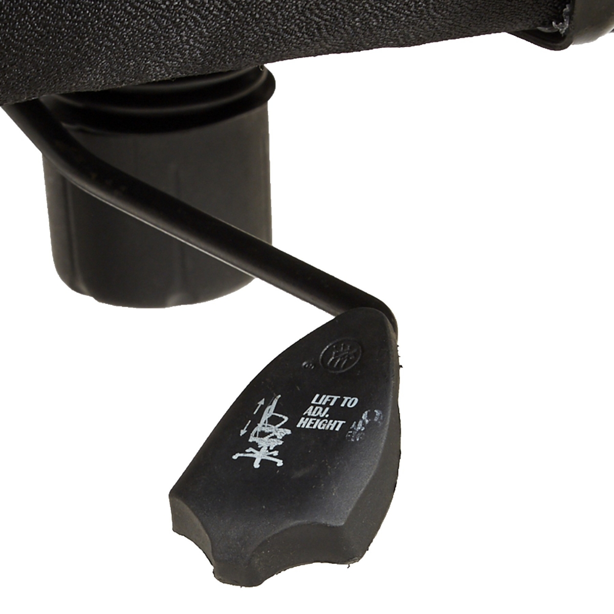 ML-1401-Black Fabric Padded Office Reception Visitor Chair - Image 8